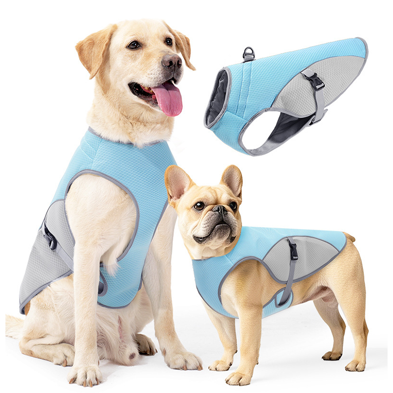 πΆ 48% OFF NOW! βοΈ Dog Cooling Vest Harness β Ice-silk fabric & adjustable β Keeps your pet cool in summer β perfect for walks, beach or travel πΎπβ¨