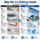 🧊Reusable Cooling Cubes for Drinks & Coolers