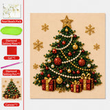 💥 Last Day 49% OFF – 🧘Relaxing & Beginner-Friendly - 🎨💎DIY Christmas Pearl Diamond Painting Art Kit