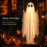 🎃FLASH SALE 55% OFF👻 5FT Light-Up Swinging Ghost⚡Bring Your Porch to Life