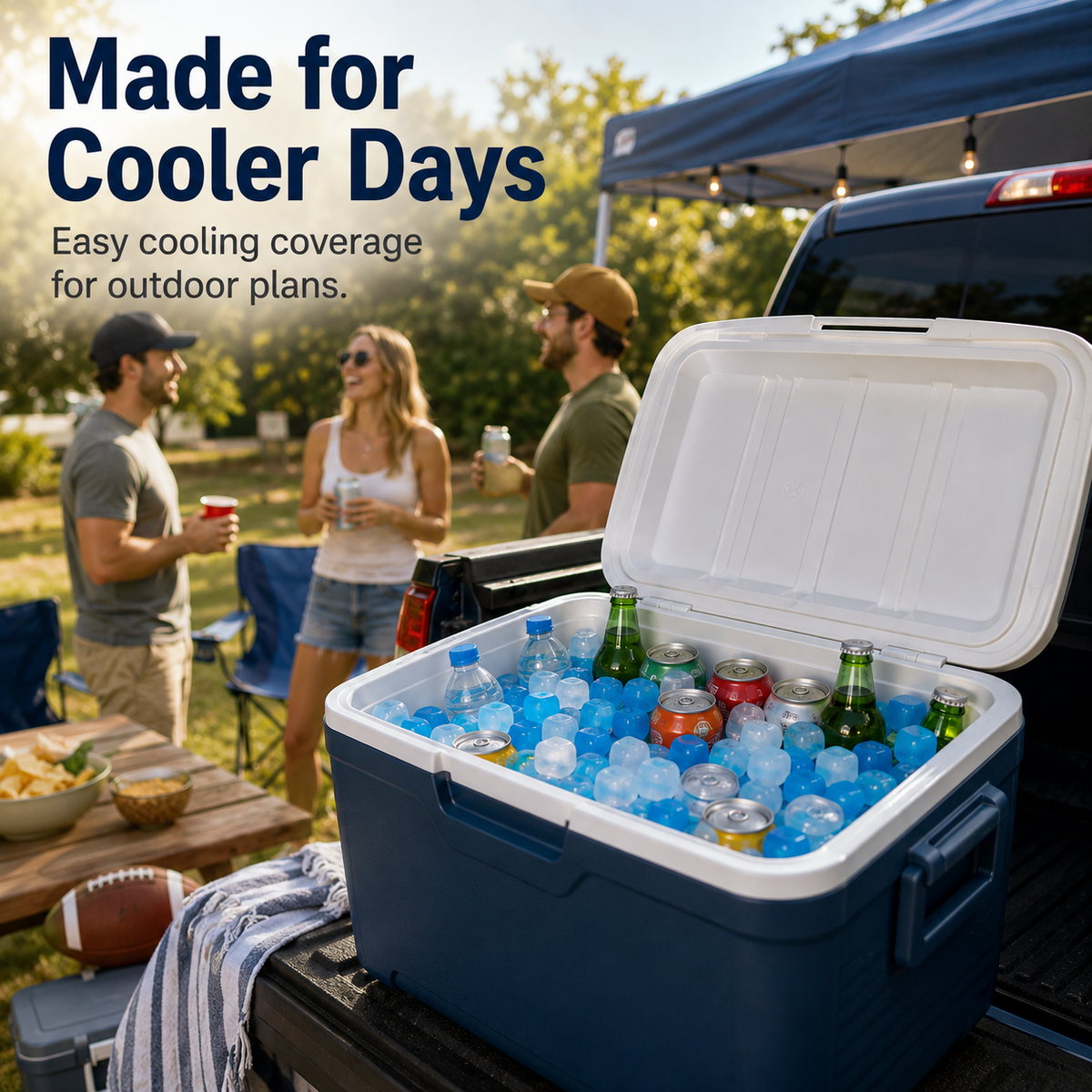 🧊Reusable Cooling Cubes for Drinks & Coolers