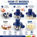 🧄🍇No More Peeling by Hand⚡Electric Peeler