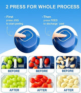 🧄🍇No More Peeling by Hand⚡Electric Peeler