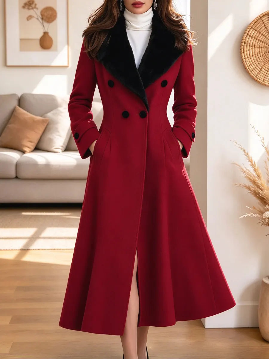 Vintage Elegant Lapel Art Casual Stylish Long Sleeve Dress