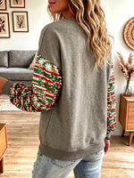 Vintage Elegant Sparkly Christmas Tree Sweatshirt