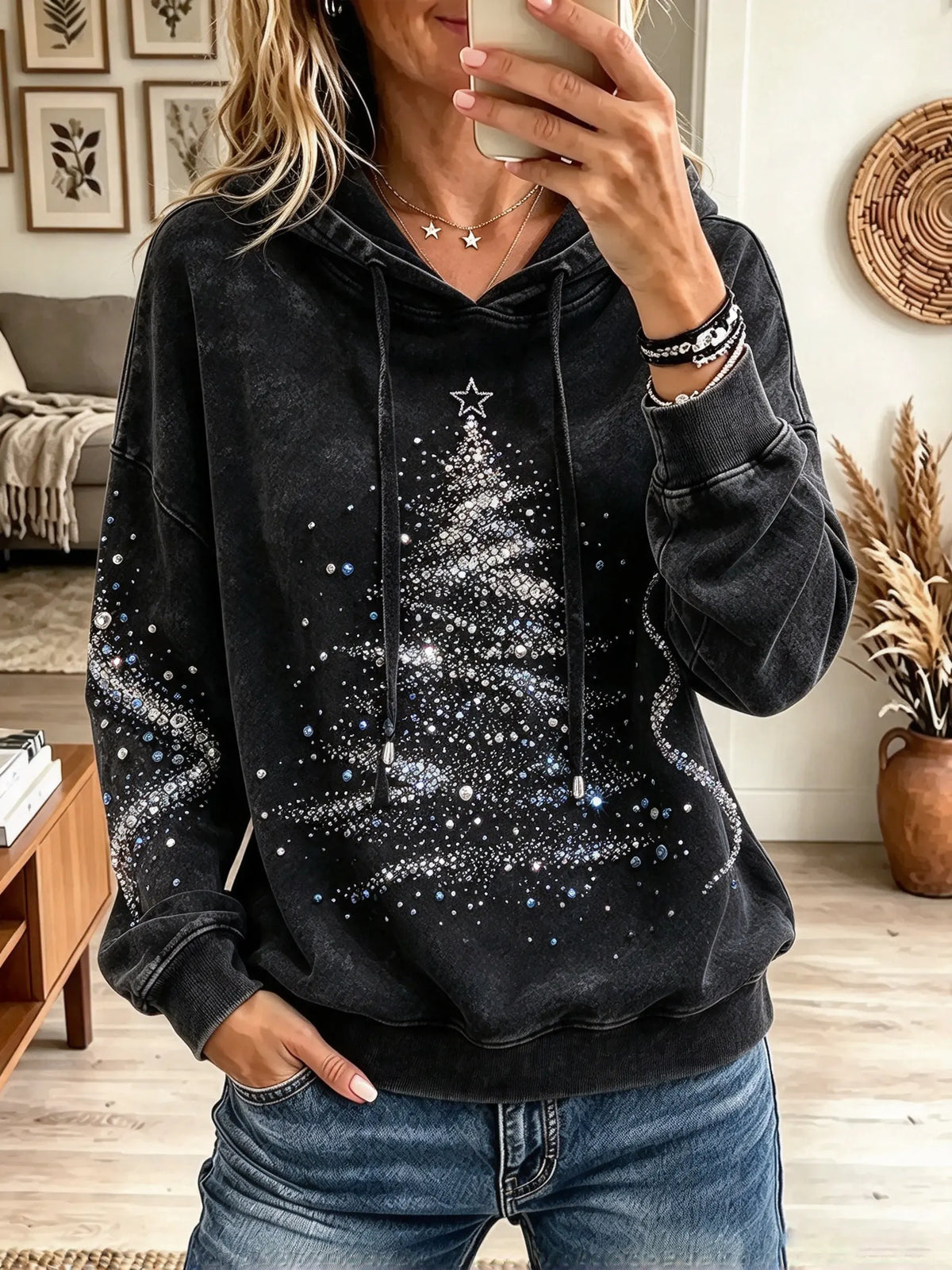 Women's Christmas Tree Hoodie